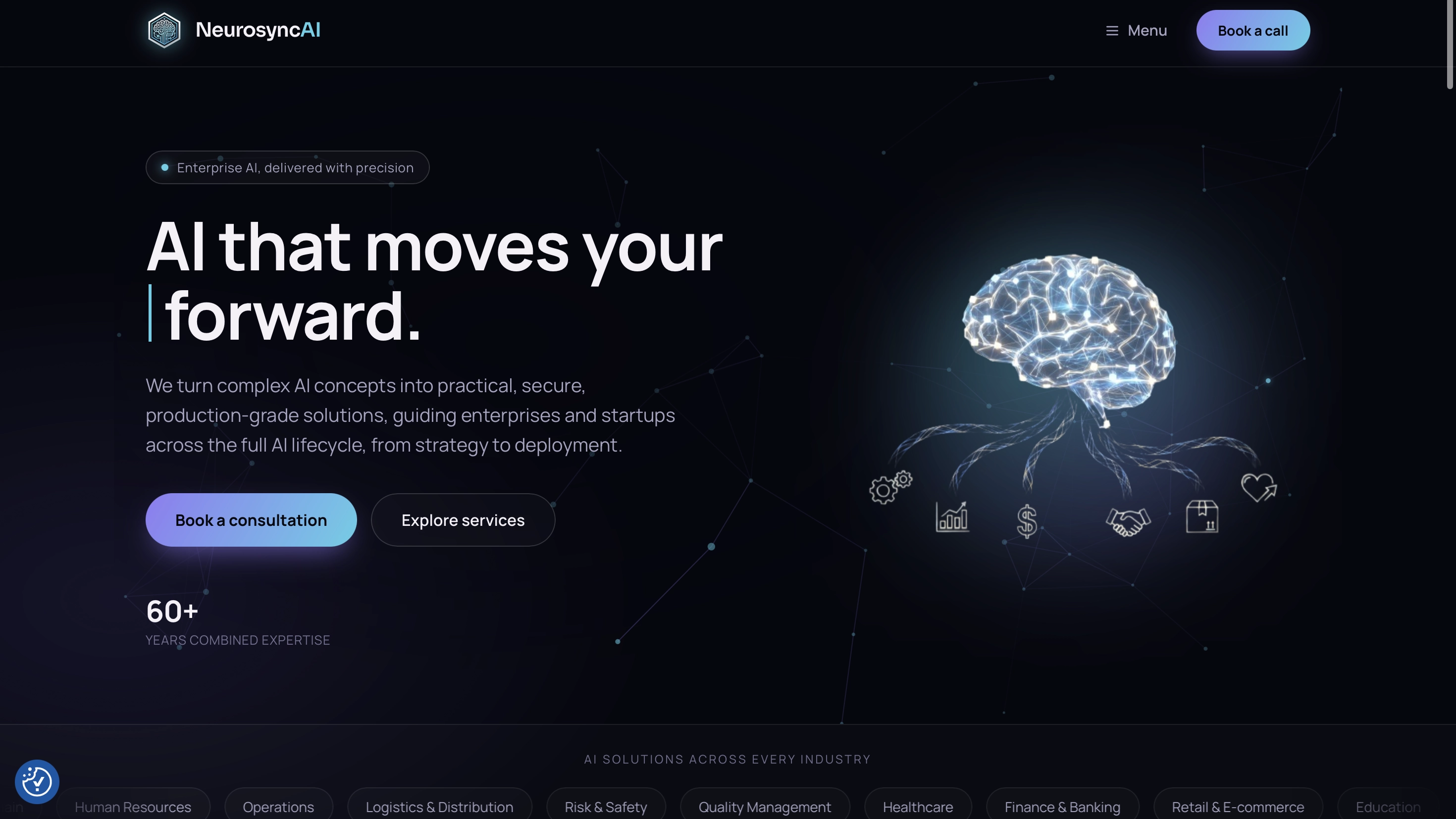 Neurosync AI — Lead Frontend · Deployments · 2025